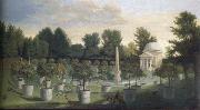 Peter Andreas Rysbrack View of thte Orange Tree Garden oil painting artist